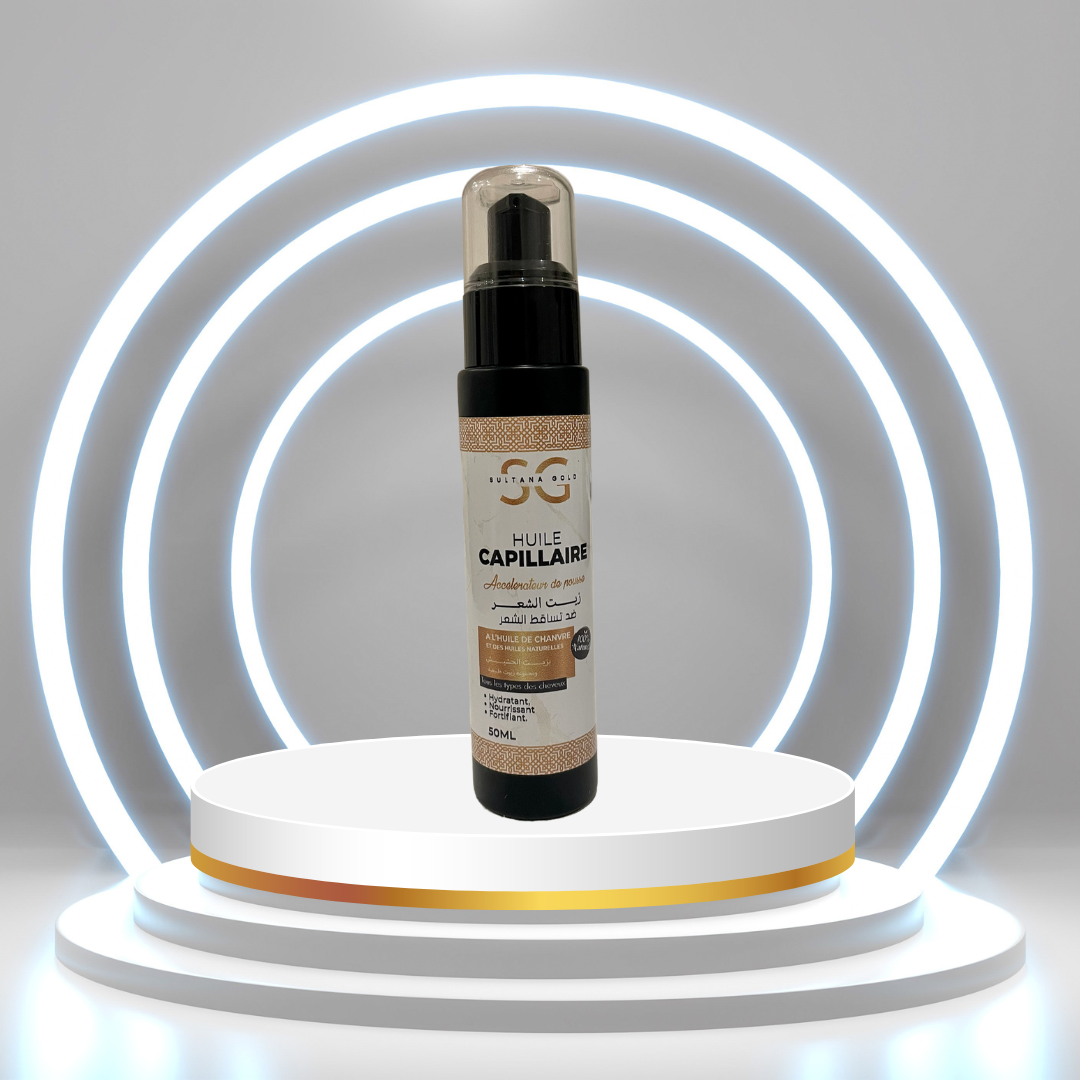 HUILE CAPILLAIRE ACCELERATEUR DE POUSSE  100% NATUREL